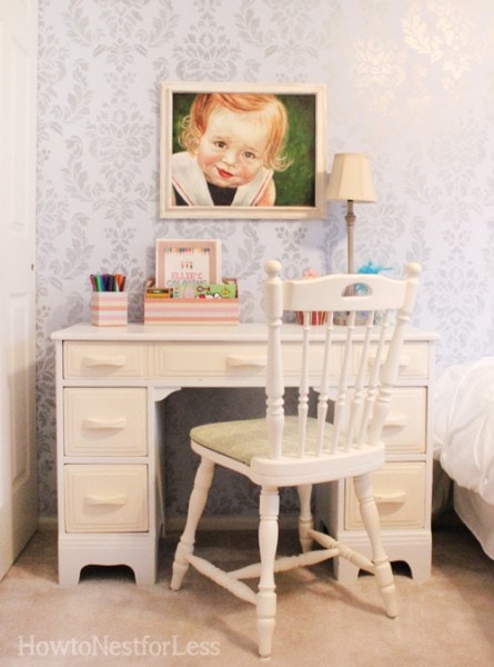 Reupholstered Desk Chair For The Kiddo How To Nest For Less