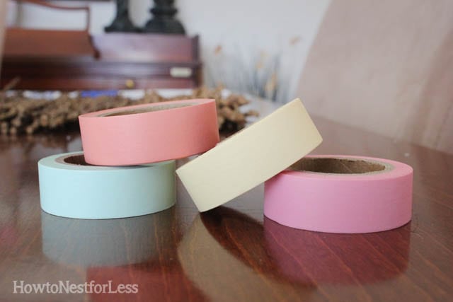 washi tape desk supplies