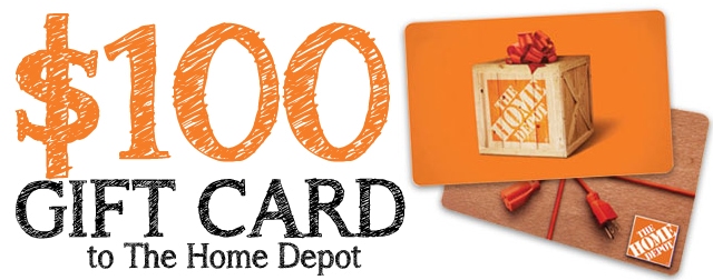 100 home depot gift card