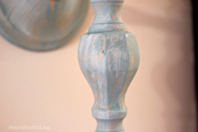 painted sconce candlestick