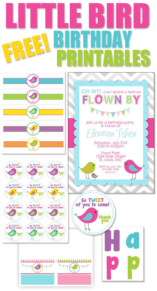 Free Diy Birthday Printables