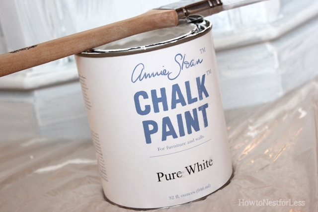 annie sloan chalk paint pure white