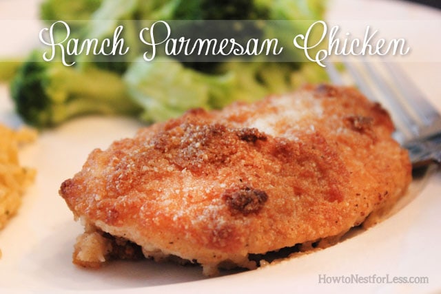 ranch parmesan chicken recipe