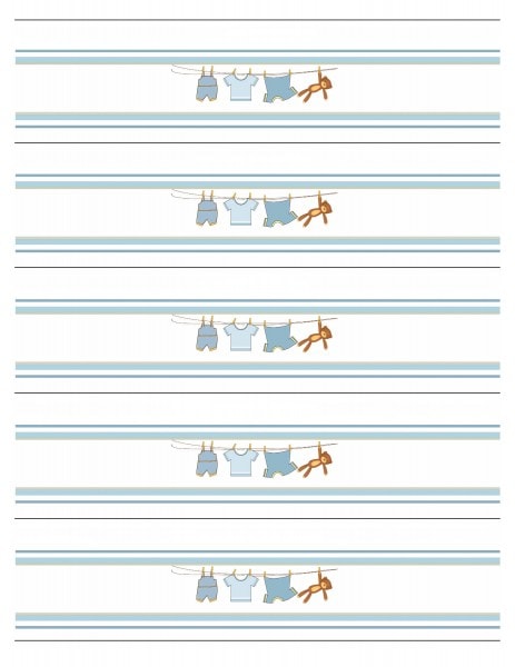 Boy Baby Shower Free Printables - How to Nest for Less™