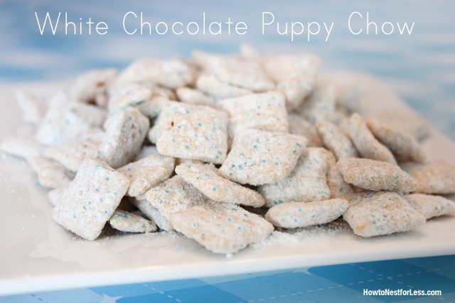 white chocolate puppy chow recipe