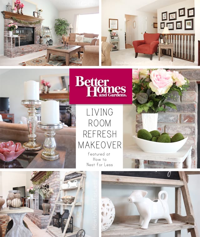 BHG living room refresh makeover