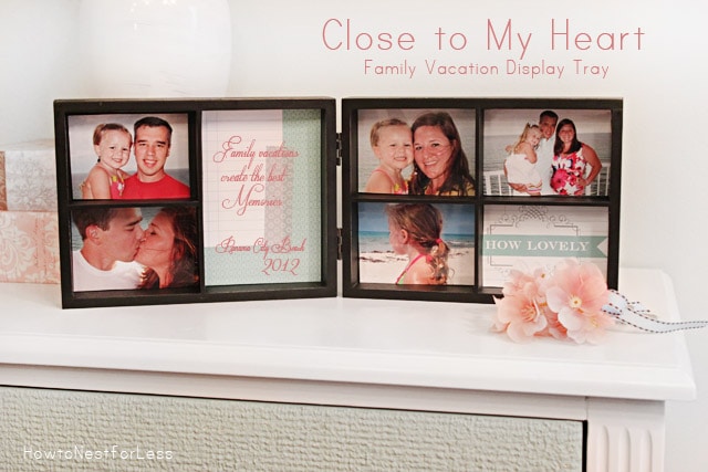 close to my heart display tray