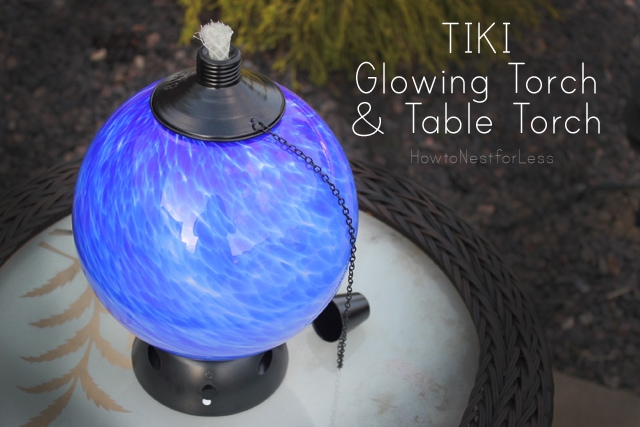 Tiki Table Torch