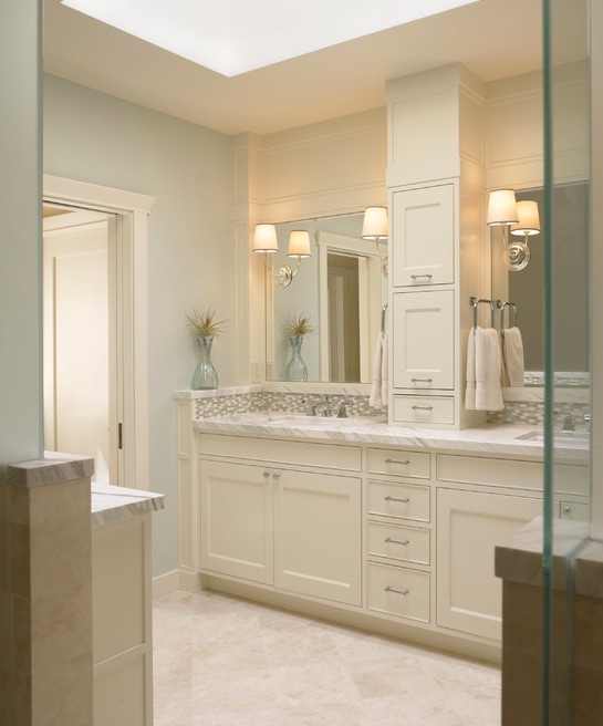 satin nickel bathroom