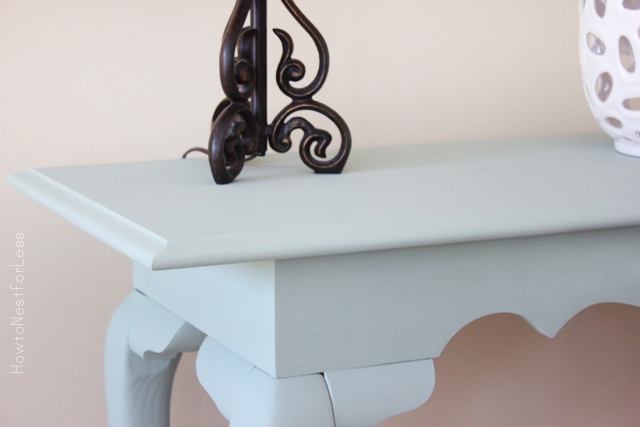 console table makeover ASCP