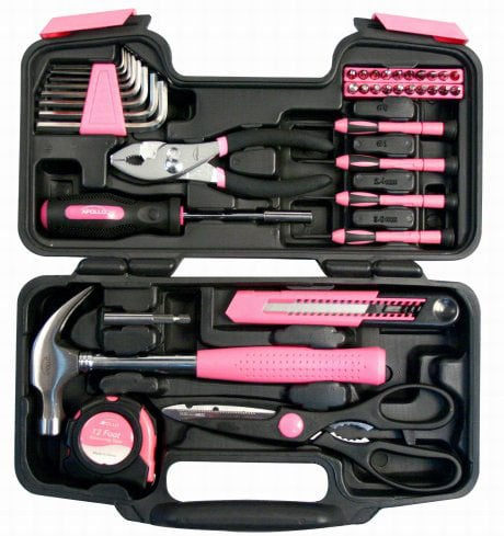 pink tool kit