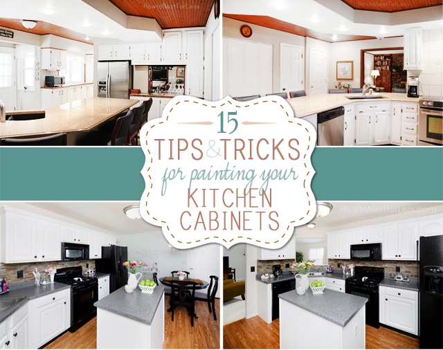 Tips And Tricks For Painting Kitchen Cabinets How To Nest For Less