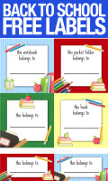 Back to School Labels for Kids - How to Nest for Less™