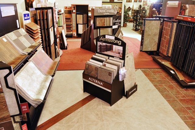 picking out flooring for a new home