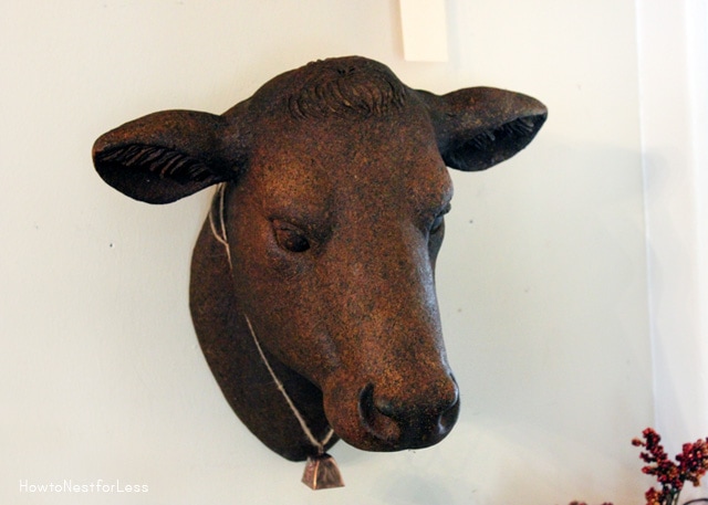 Vintage Stone Cow Head GIVEAWAY!