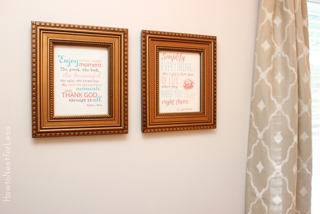 guest bedroom printables