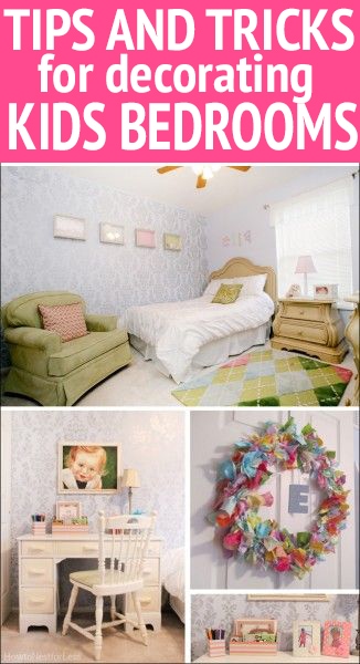 tips and tricks for decorating kids bedrooms