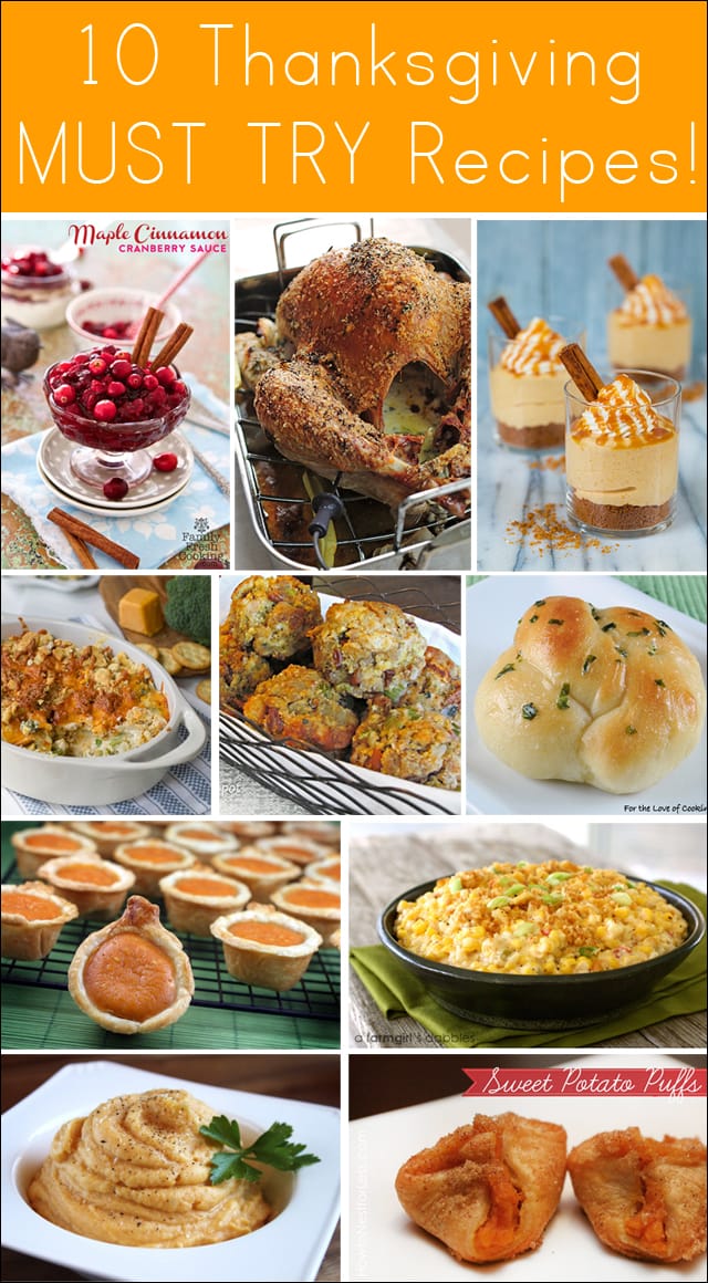 10 Amazing Thanksgiving Recipes - Thanksgiving Dinner Ideas