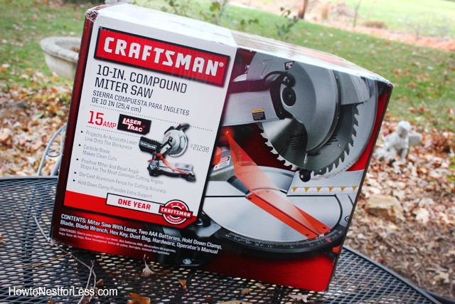 craftsman 10 in compound miter saw