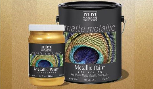 metallic modern masters paint