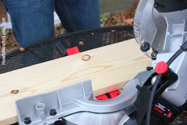 miter saw table trough project