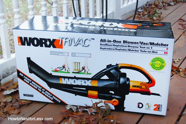 Worx Blower Vac Mulcher GIVEAWAY How to Nest for Less