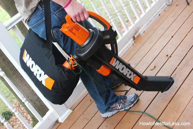 Worx Blower Vac Mulcher GIVEAWAY How to Nest for Less