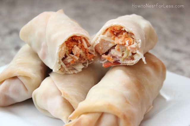 What’s Cooking: Cheesy Chicken Bacon Eggrolls