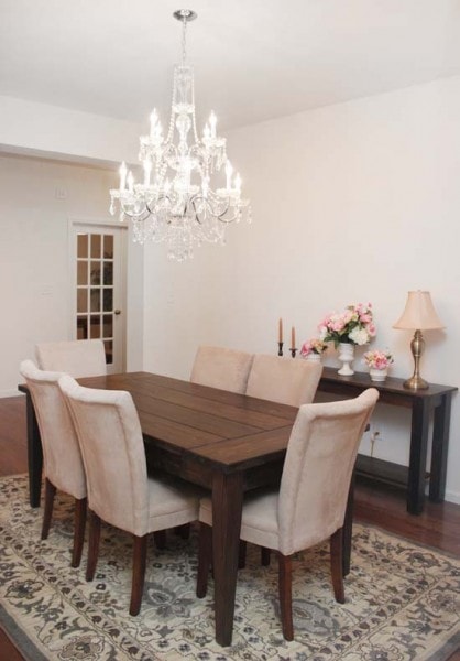 dining room chandelier