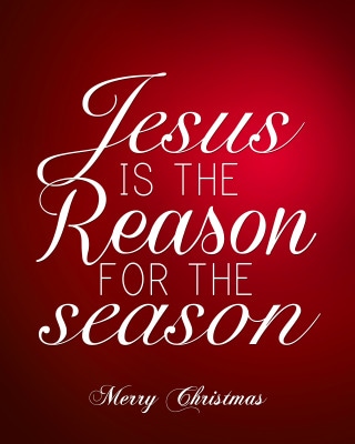 Jesus is the Reason for the Season FREE Christmas Printable - How to ...