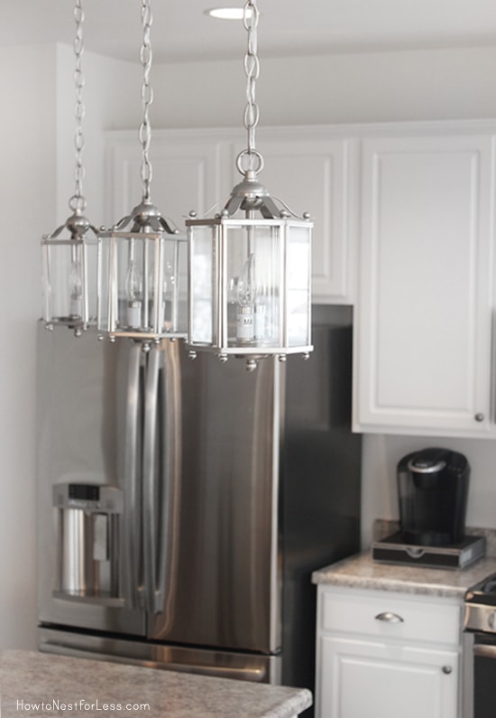 kitchen lantern lights