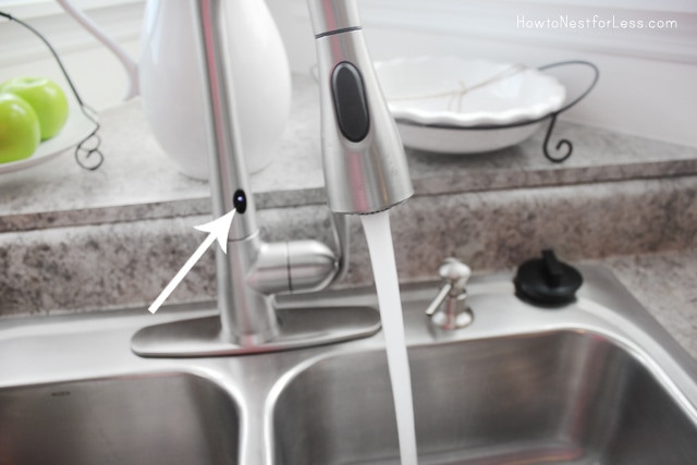 motion sense moen kitchen faucet