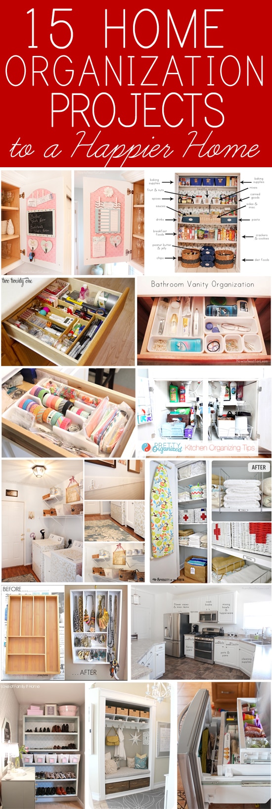 15 home organization projects