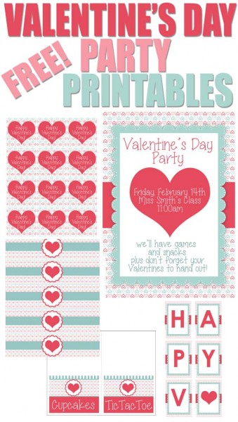 FREE-VALENTINES-DAY-PARTY PRINTABLES