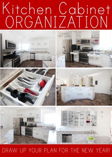 KITCHEN CABINET ORGANIZATION PLAN