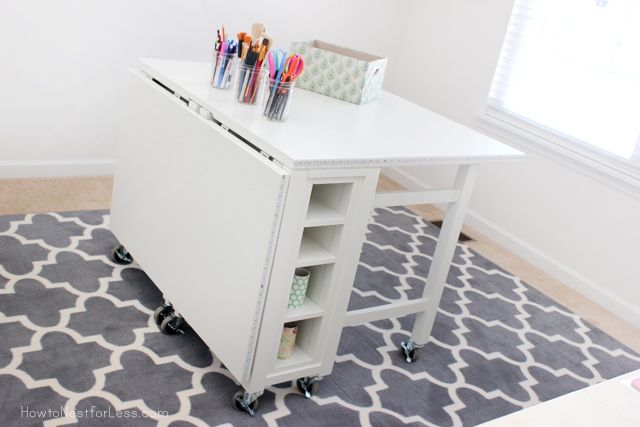 craft room desk home decorators