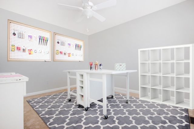 Craft Room Plans / Copy This Craft & Sewing Room Makeover! - Postbox Designs / Tell us what your crafting projects are so we can figure out your storage and organization requirements.