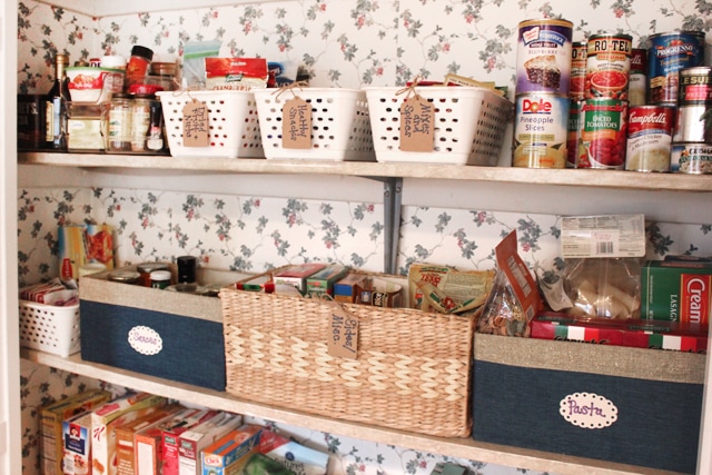 inexpensive pantry makeover