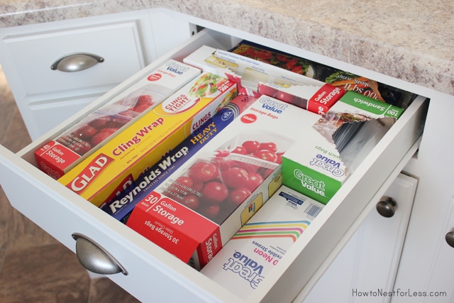 kitchen drawer organization