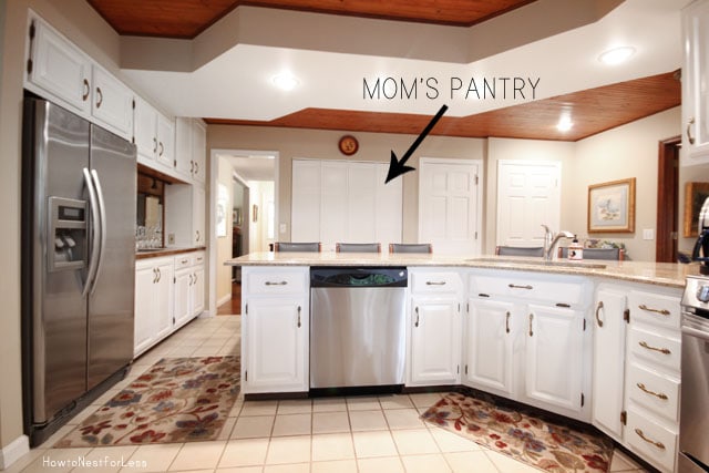 moms kitchen pantry makeover