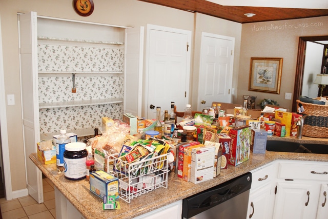 organized pantry makeover