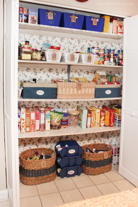 Pantry Organization Makeover - Mom Endeavors  Small pantry organization,  Home organization, Small pantry