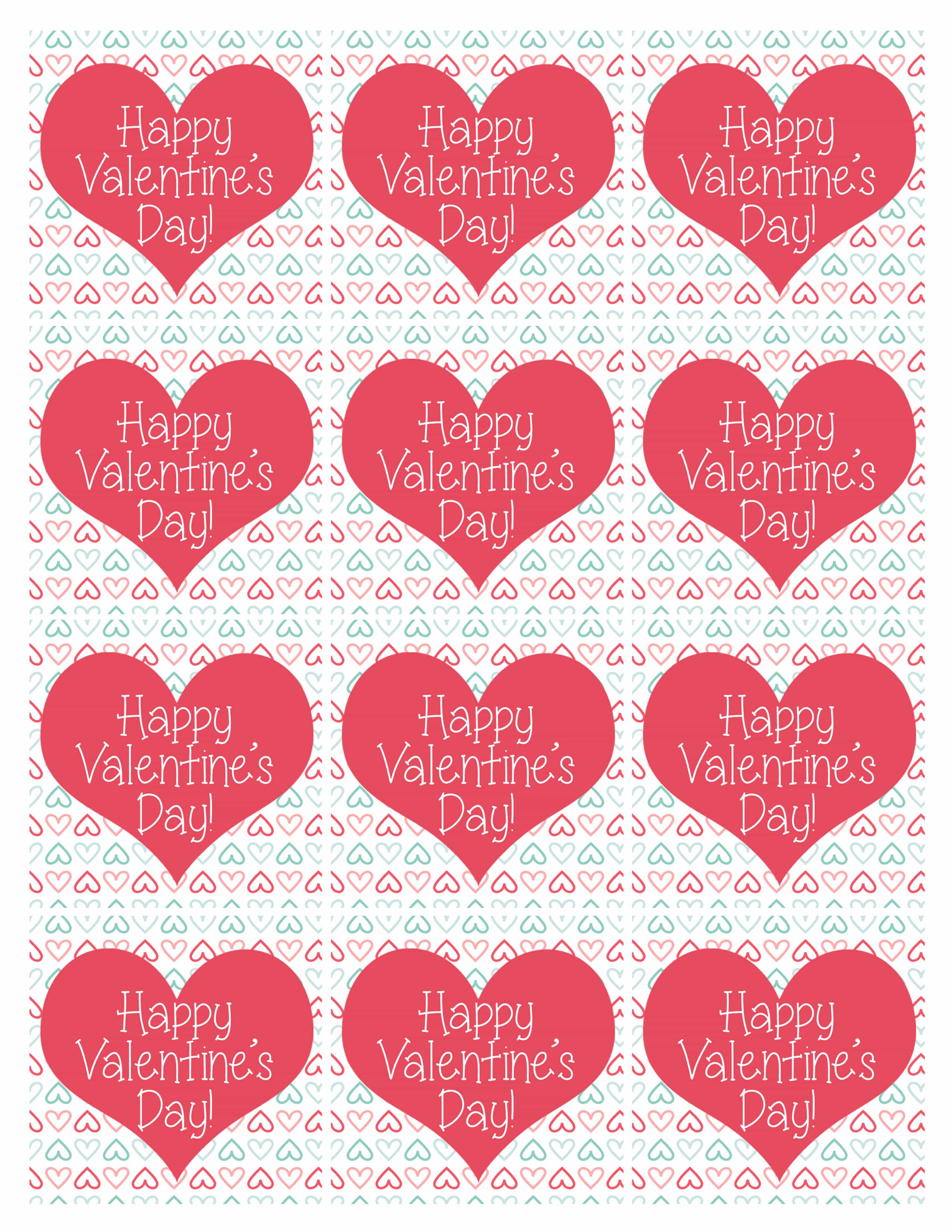 Valentine's Day Party FREE Printables - How to Nest for Less™2550 x 3300