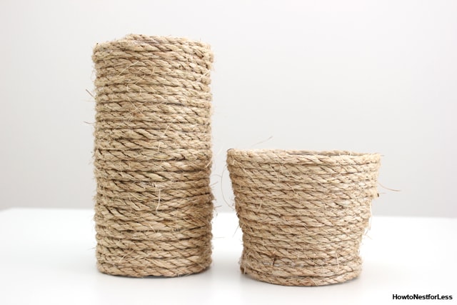 orgu_dizayn @candydizayn . Rope vases  Diy home crafts, Rope decor, Diy  rope basket