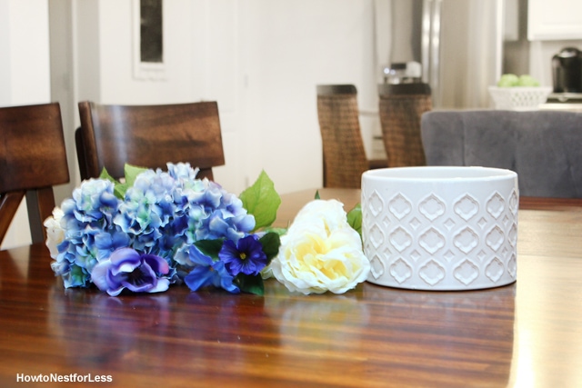 diy cheap centerpiece materials