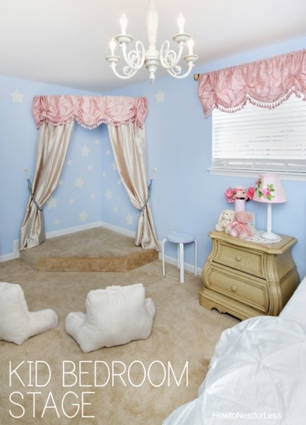 Creating a Kids Bedroom Stage