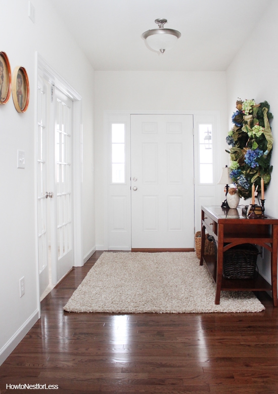 entry foyer makeover