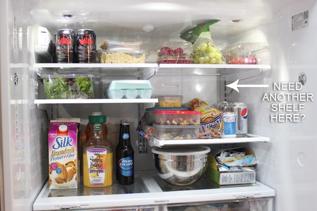 Inside our Fridge and Favorite things to Organize Fridge - Nesting