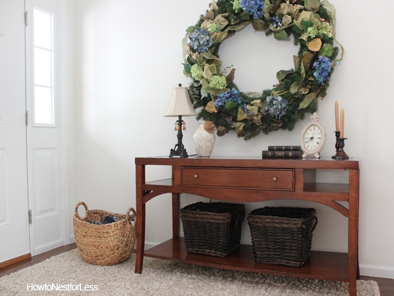 house entry foyer makeover