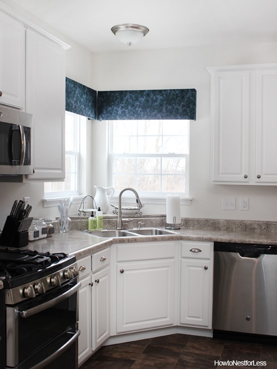 kitchen cornice tutorial How to Nest for Less™